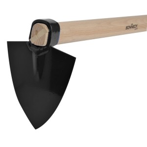 Sonneck Setzhäundl, geschmiedet, mit Buchenstiel zum Pflanzen setzen.