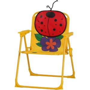 Siena Garden Kinderstuhl Marie mit Marienkäfer-Motiv, Teil eines 3-teiligen Kinder-Sets.