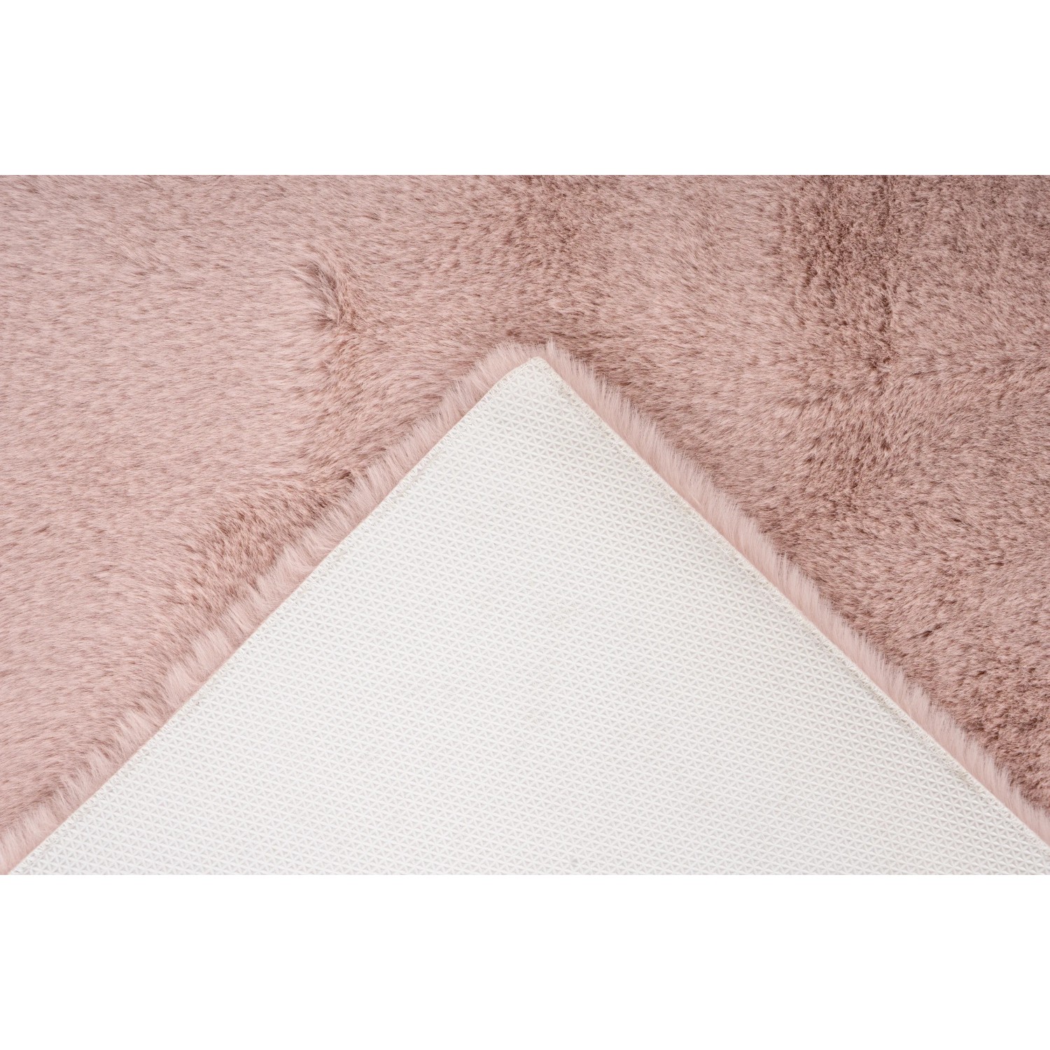 Rosa Lalee Badteppich Heaven (40x60 cm) mit rutschfester Rückseite.