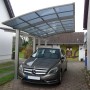 Ximax Alu Carport Portoforte Typ 80 Edelstahl-Look XL 301x495 cm Sonderfertigung_5