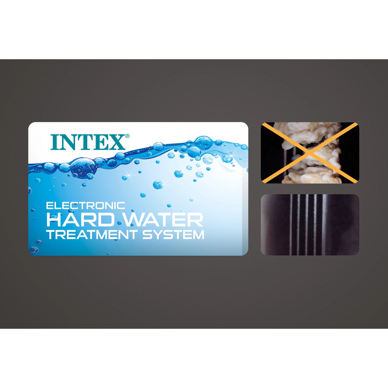 Intex PureSpa: Details zum elektronischen Wasserenthärter-System für Whirlpools.