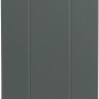 Buschbeck Terrassenheizer Loungefeuer Malta Grau, 7,5 kW. Grauer Heizstrahler mit Glasaufsatz.