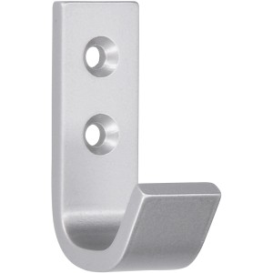 Siro Haken Metall Alufarben Lochabstand 16 mm