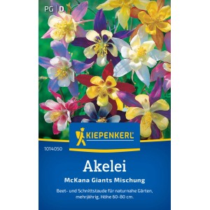 Kiepenkerl Akelei McKana Giants Mischung: Farbenfrohe Blumensamen für Beet und Garten.