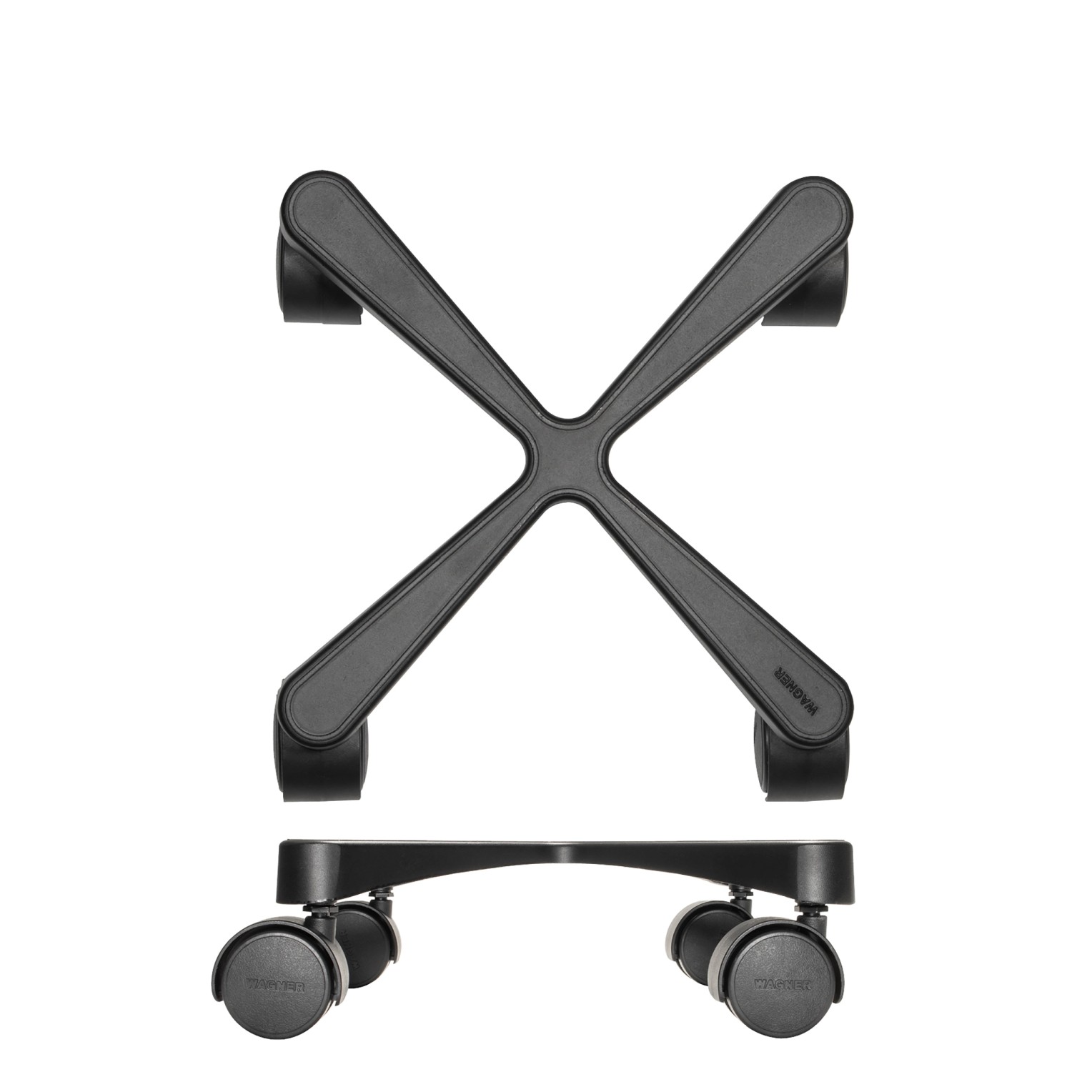 Wagner design Pflanzenroller GH 0916 Ø 30 cm x 8 cm Schwarz_5