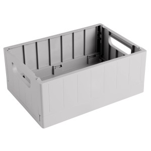 Graue Sunware Klappbox Sigma Home, 4,6 l, ideal zur Aufbewahrung und platzsparend zusammenklappbar.