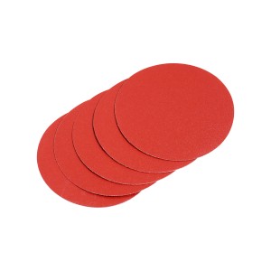 LUX Fiberscheiben, 180 mm, 2er-Set, Körnung K60 und K80 für Winkelschleifer.