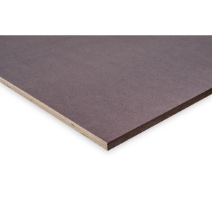 Dunkelbraune t.b.t. Möbelbauplatte, Holzplatte für Regale und Möbel.