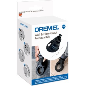 Dremel 568 Fugenmörtel-Entferner Vorsatzgerät für Miniaturwerkzeuge in Originalverpackung.