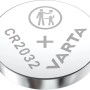 Varta CR2032 Lithium Knopfzelle für Smart-Home Geräte und Fernbedienungen.