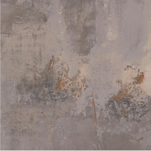 Feinsteinzeug Terrassenplatte Metallic Rusty, 100x100 cm, matte Optik für Terrasse & Garten.