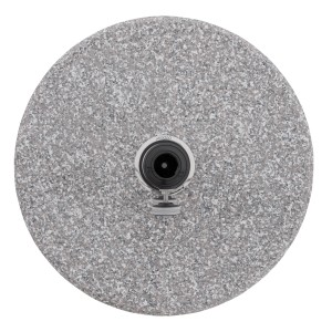 Doppler Expert Click-It Granitsockel 50 kg, runde Form, grauer Granit, Click-It System.