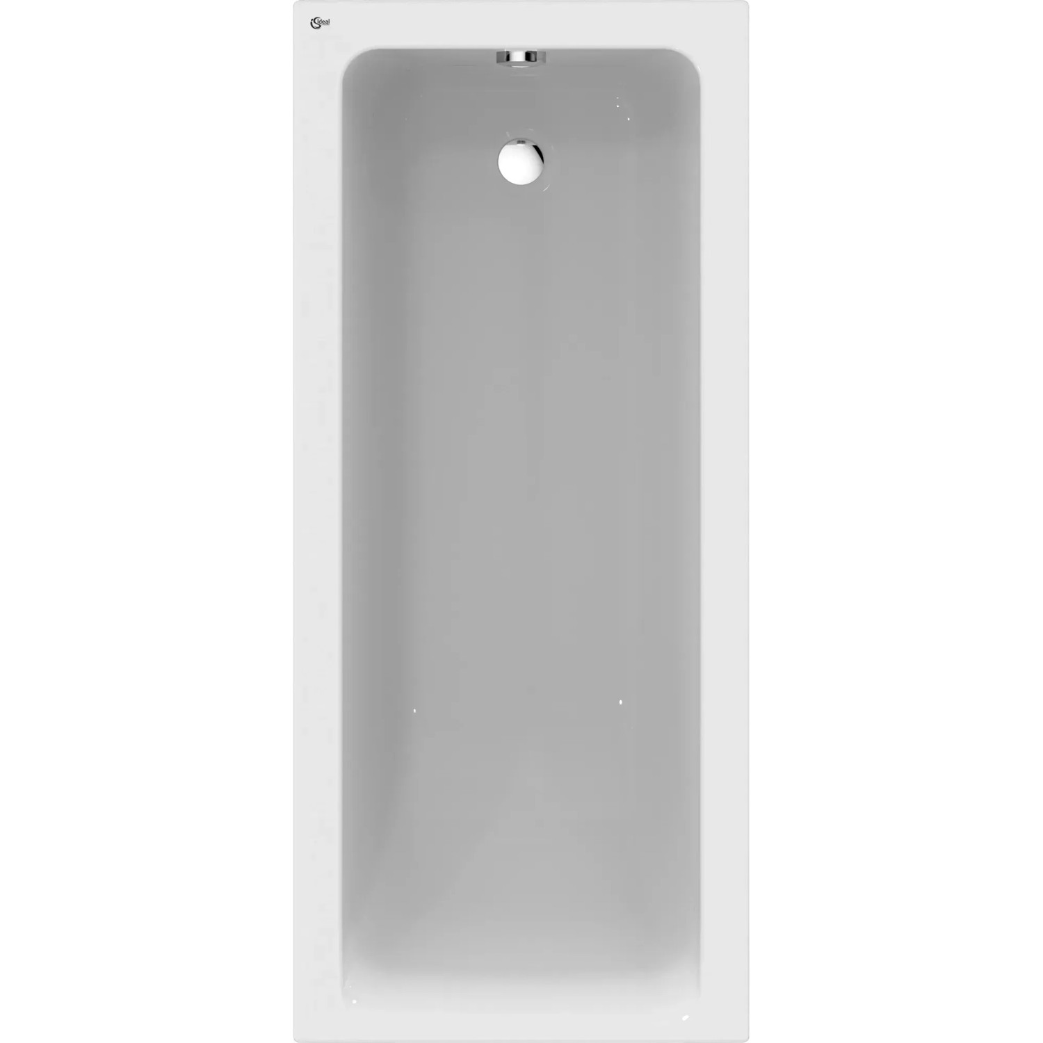 Ideal Standard Connect Air Rechteck-Badewanne, 160x70 cm, Weiß, aus Sanitär-Acryl.