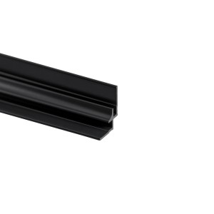 Schulte Eckverbinder in Ecke für Duschrückwand DecoDesign 255 cm Mattschwarz