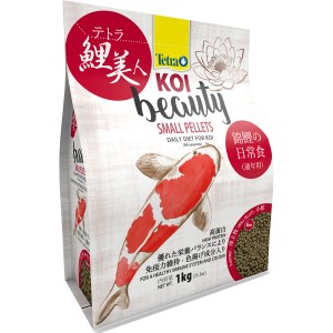 Tetra Koi Beauty Small, 4L Packung Teichfutter für kleine Koikarpfen.