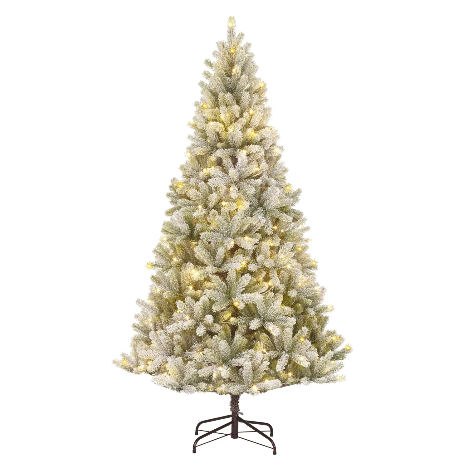 Black Box Weihnachtsbaum Nagoya 200 LED Grn Frosted Timer-Dimmer 210 x   115 cm kaufen bei OBI