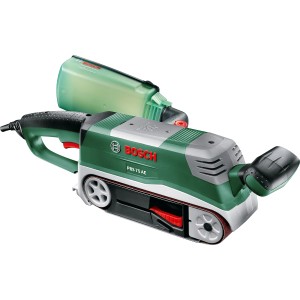 Bosch Bandschleifer PBS 75 AE: Leistungsstarke Schleifmaschine mit Staubabsaugung.