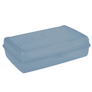 Keeeper Frischhaltedose Luca Maxi, Nordic Blau, 3,7 l. Aufbewahrungsbox mit Klickverschluss.