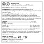 Deklaration der GROW by OBI BIO Blumenerde (20L) – Zusammensetzung und Anwendungshinweise.