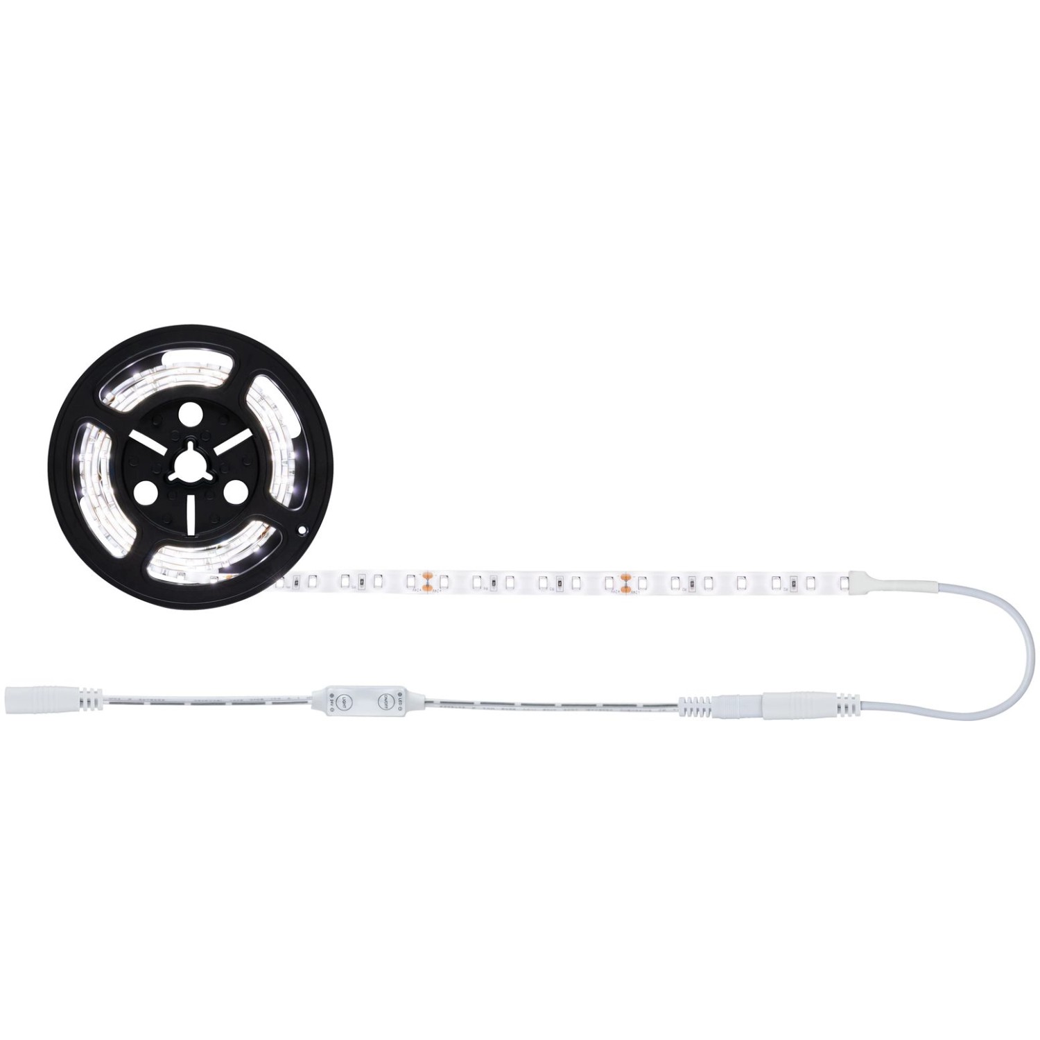 Paulmann LED-Power Strip Set, 1,5 m, Neutralweiß, 17 W, auf Rolle mit Dimmer.