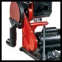 Einhell TC-US 380 Stand-Band-Tellerschleifer, rot/schwarz, mit Schleifband und Schleifteller.