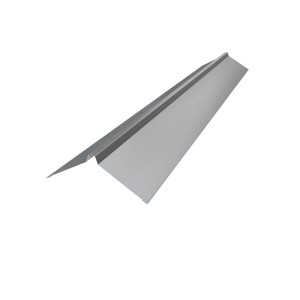 Smart Cover Solution Dachfirst, 100cm, Weißaluminium, für einen sauberen Dachabschluss.