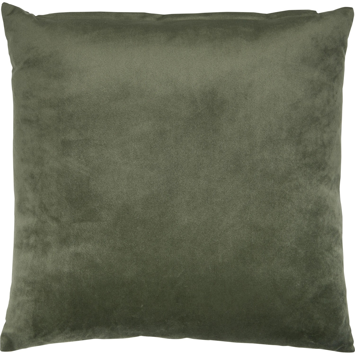 Dunkelgrünes Kissen „Dark Wonder“, 45x45 cm, aus Polyester. Dekokissen für Wohnzimmer und Schlafzimmer.