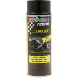 Dupli-Color Thermo Paint Lackspray Schwarz, hitzebeständig bis 300°C, für Lackreparaturen am Auto.