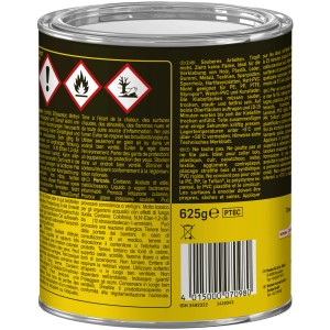 Dose Pattex Kraftkleber Gel Compact, 625g, transparenter, tropffreier Universalkleber.