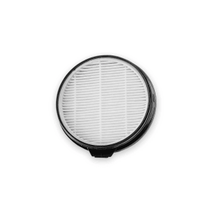 Einhell Faltenfilter für Stielstaubsauger Luftauslass, weißer Filter mit schwarzem Rahmen.