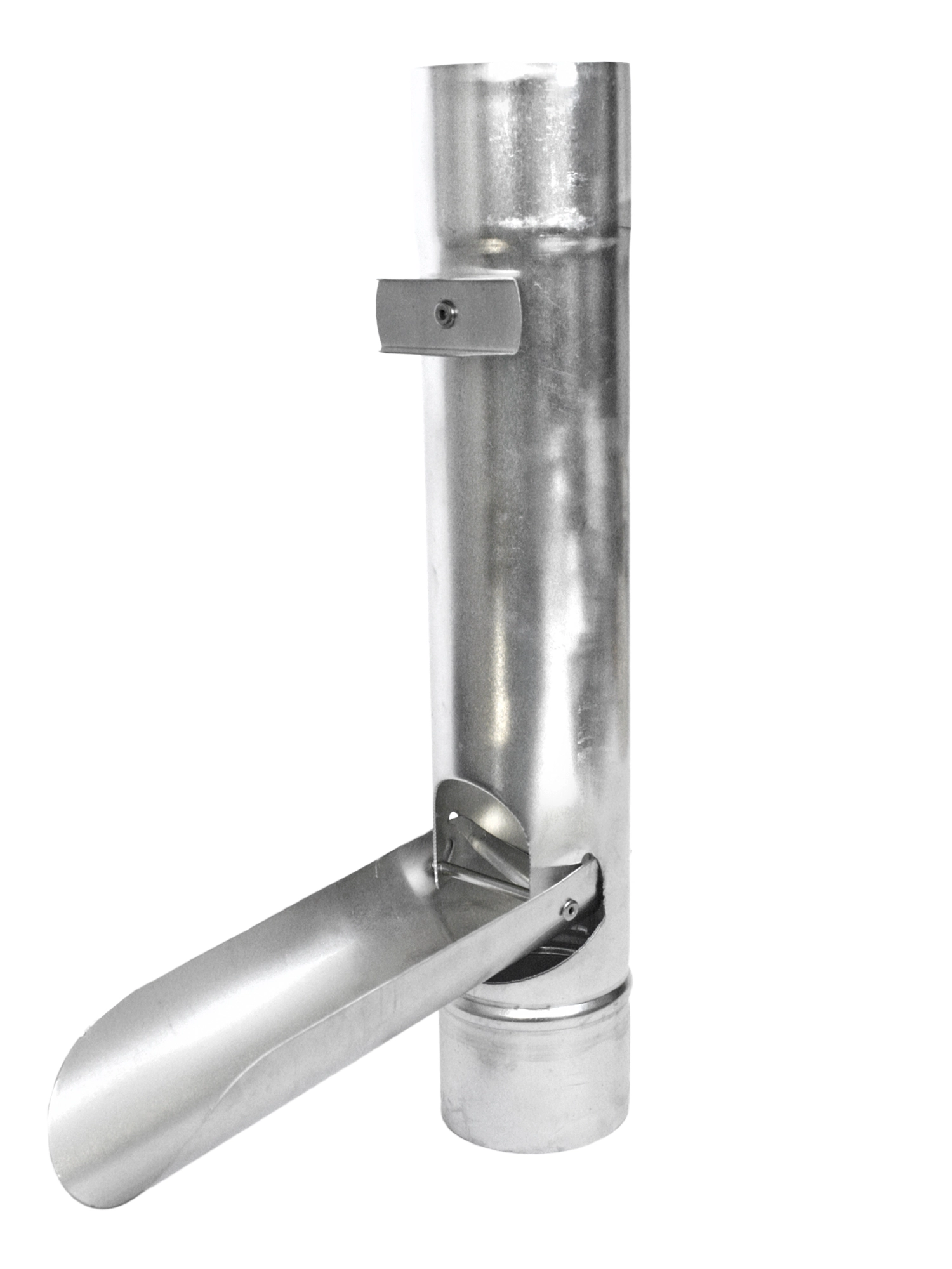 Regenrohrklappe ohne Sieb NW 60 Alu Natur kaufen bei OBI