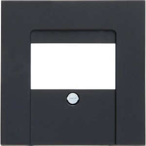 Kopp TDO Abdeckung Athenis anthrazit für Telefon-Anschlussdose.