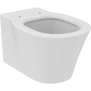 Weißes Ideal Standard Connect Air Wand-WC mit IdealPlus Beschichtung.