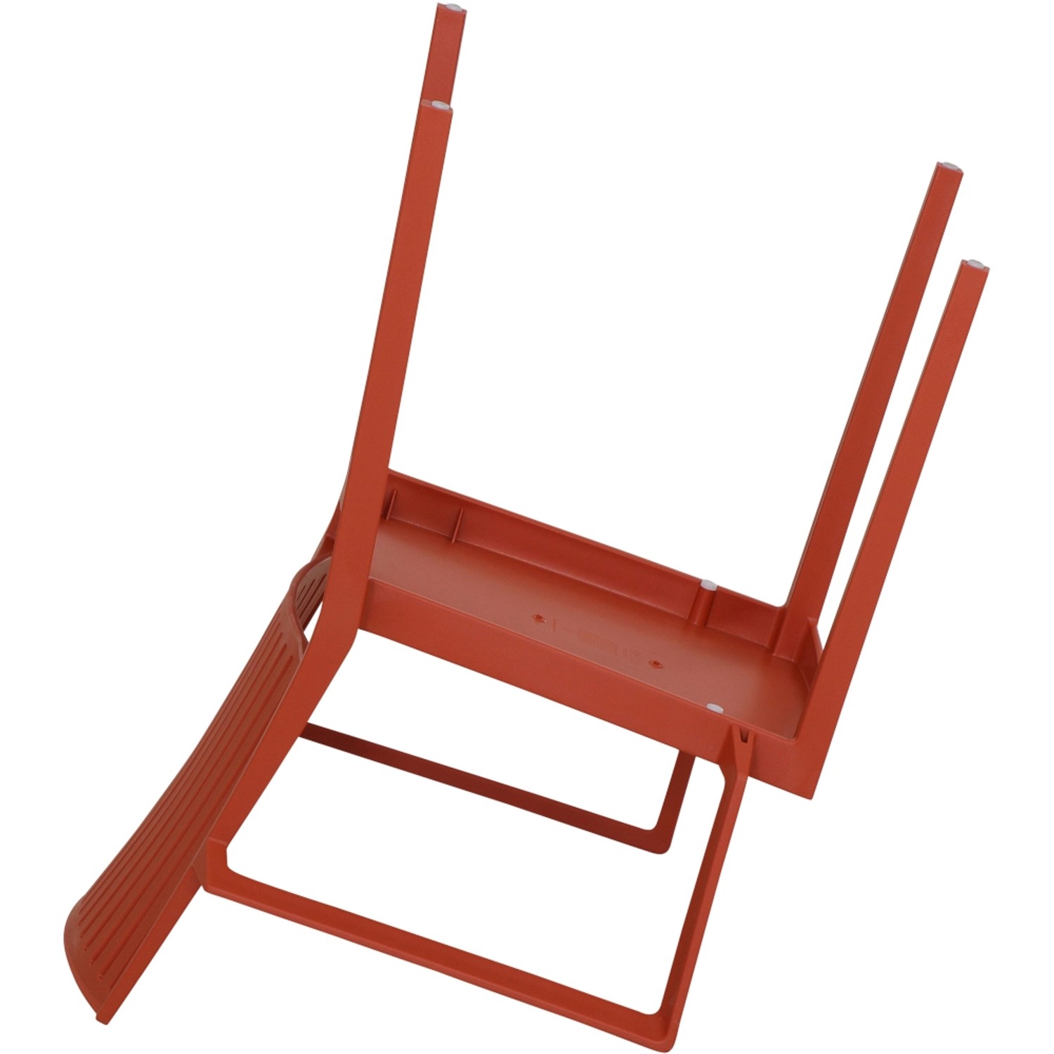 Siena Garden Stapelsessel Lane in Brick, Gartenstuhl aus recycelbarem Material.