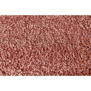 Detailaufnahme: Andiamo Teppichboden Kansas, Altrosa, Meterware.