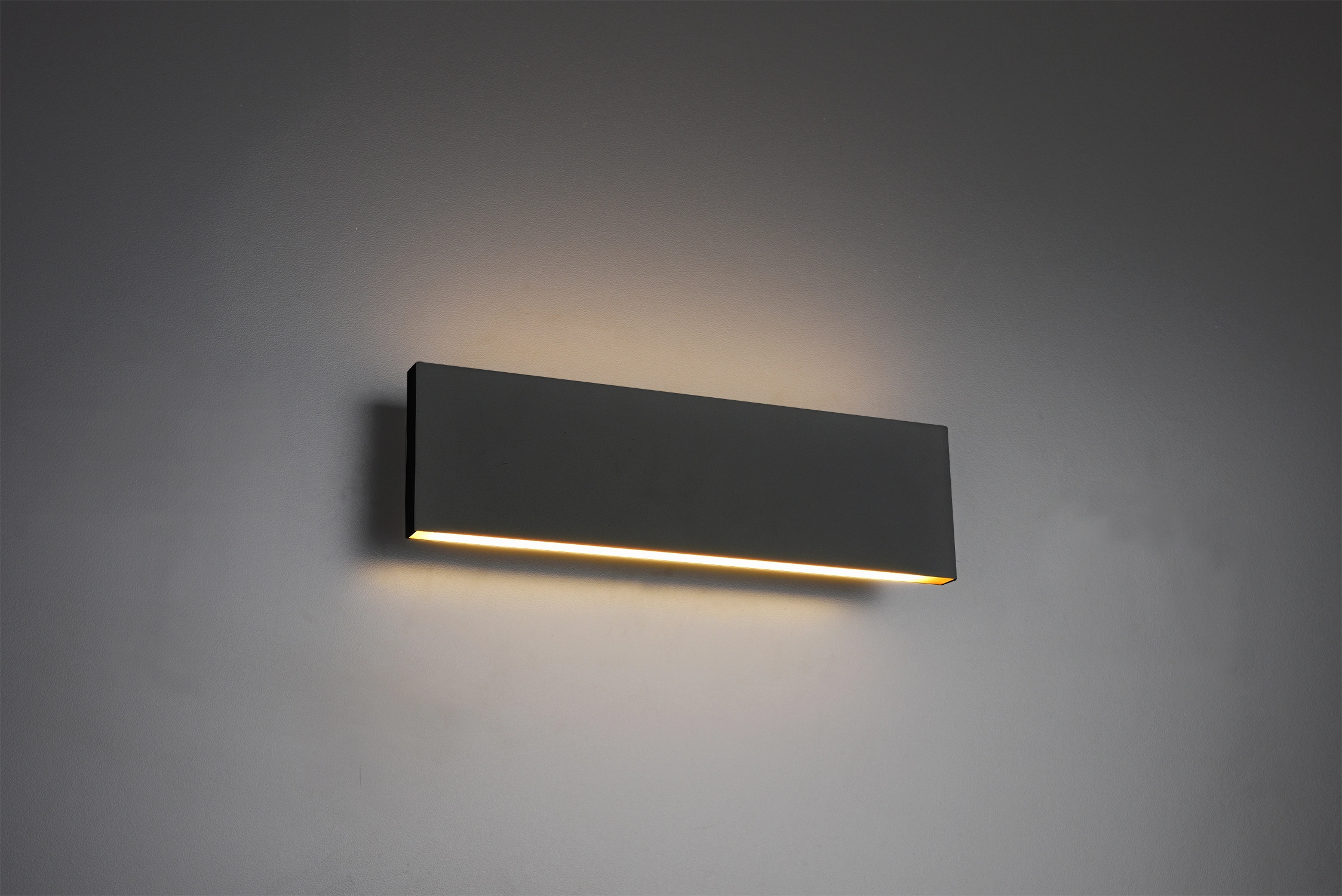 Trio Leuchten LED-Wandlampe Concha Anthrazit 8 cm x 28 cm kaufen bei OBI