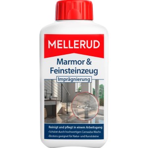 Mellerud Marmor- und Naturstein Imprägnierung, 0,5l Flasche für Schutz und Pflege.