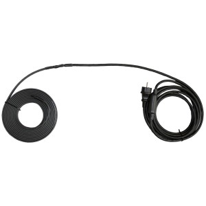 Sarei Dachrinnenheizung, 15 m, mit Stecker und Thermostat, zur Vermeidung von Eisbildung in Metall-Dachrinnen.