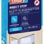 Verpackung des tesa Insect Stop Klett Fliegengitters für Fenster, weiß, max. 110x130cm.