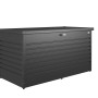 Biohort Freizeitbox 160 High, dunkelgrau-metallic, zur Aufbewahrung von Gartenutensilien.
