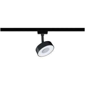 Paulmann Urail LED Schienenspot Circle, 5W, schwarz matt. Spot für Schienensysteme.