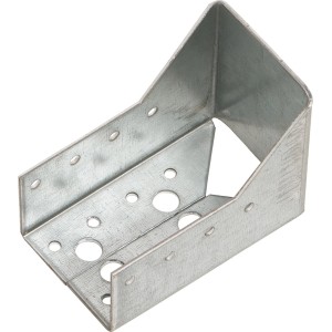 Balkenschuh Typ B, 60x100 mm, verzinkt, zur Verbindung von Holzbauteilen.