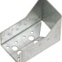 Balkenschuh Typ B, 60x100 mm, verzinkt, zur Verbindung von Holzbauteilen.