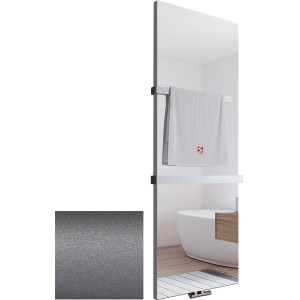 Schulte Design-Heizkörper New York Spiegel 918 W Reflex-Grau