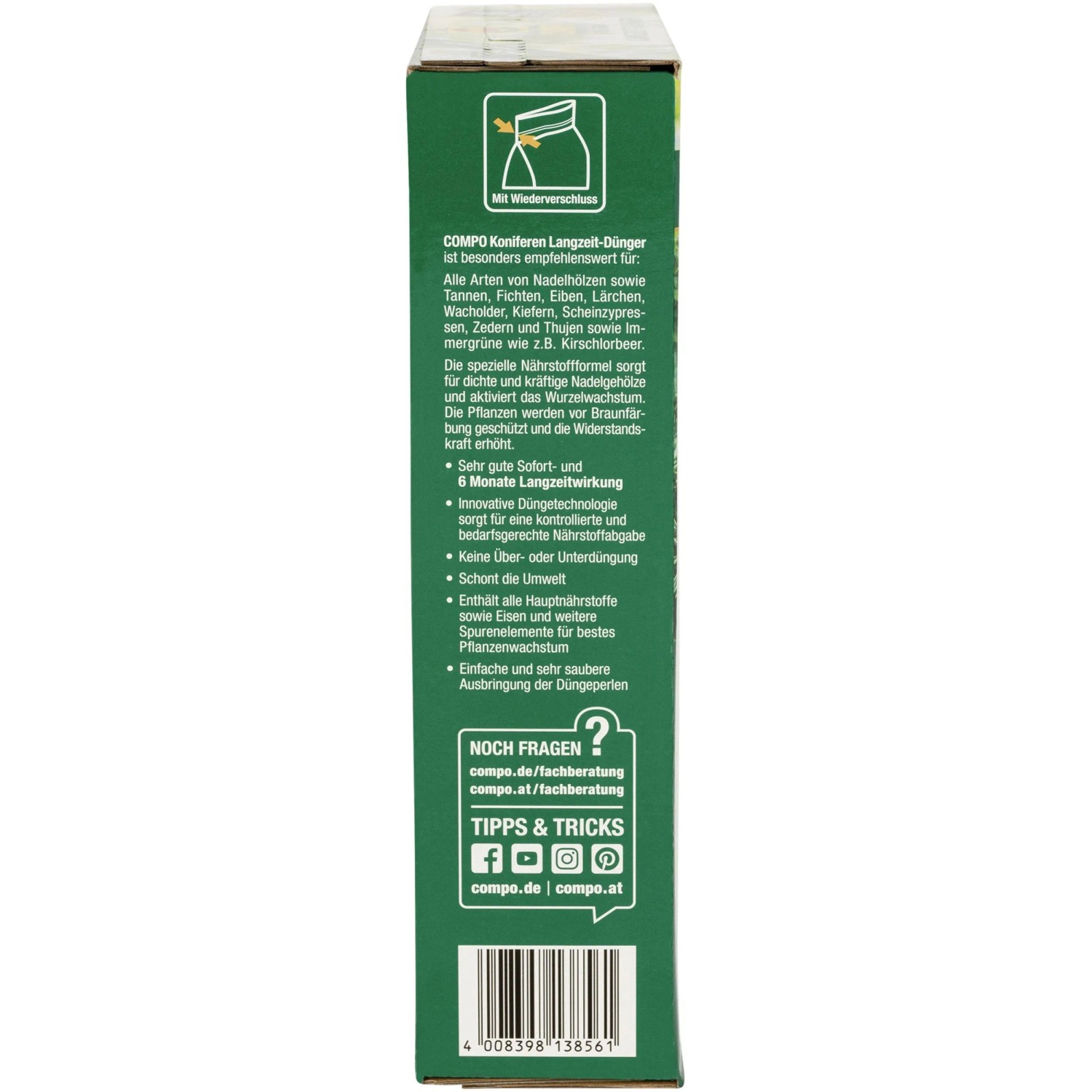 Compo Koniferen Langzeit-Dnger 2 kg kaufen bei OBI