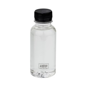 Schöner Wohnen Nachfüllduft Vanilla, 150ml, in klarer Flasche mit schwarzem Deckel.