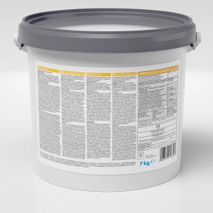 Eimer Knauf Fliesenkleber Superkleber Grau, 7 kg, für Innenräume.