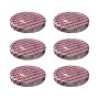 Dr. Oetker Twist-off Deckel-Set, 6-teilig, Edelstahl, für Einkochgläser.