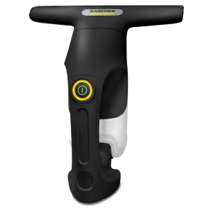 Kärcher Akku-Fenstersauger WV 1 Compact Care Black für streifenfreie Fenster.