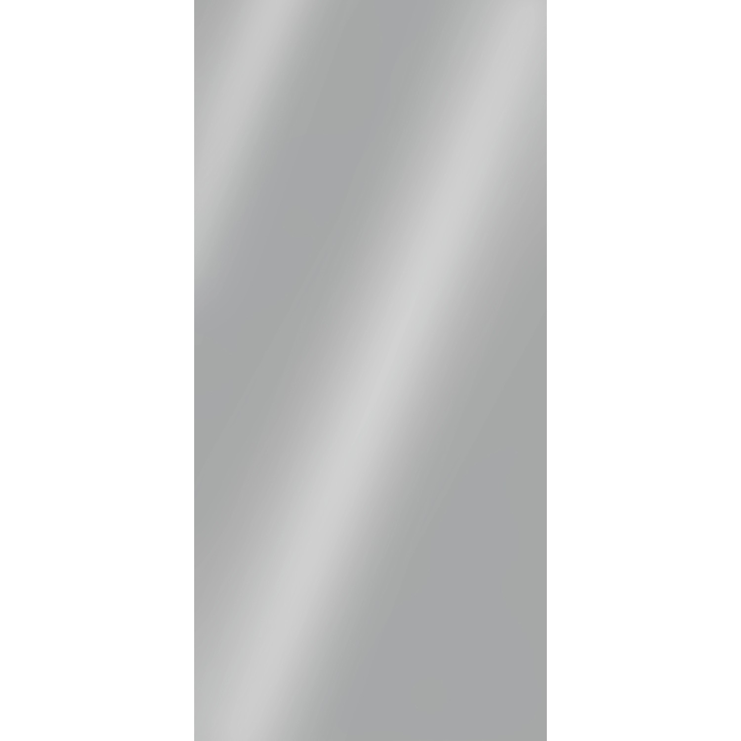 Schulte Duschrückwand Hochglanz Reflex Grau, 210x100cm. Fugenlose Wandverkleidung für Bad und Dusche.